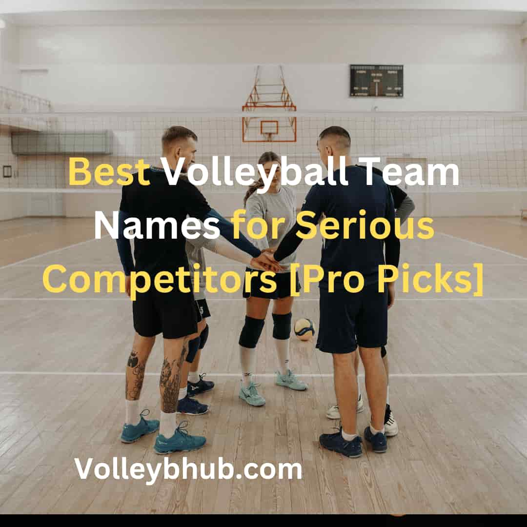 Best Volleyball Team Names for Serious Competitors [Pro Picks]