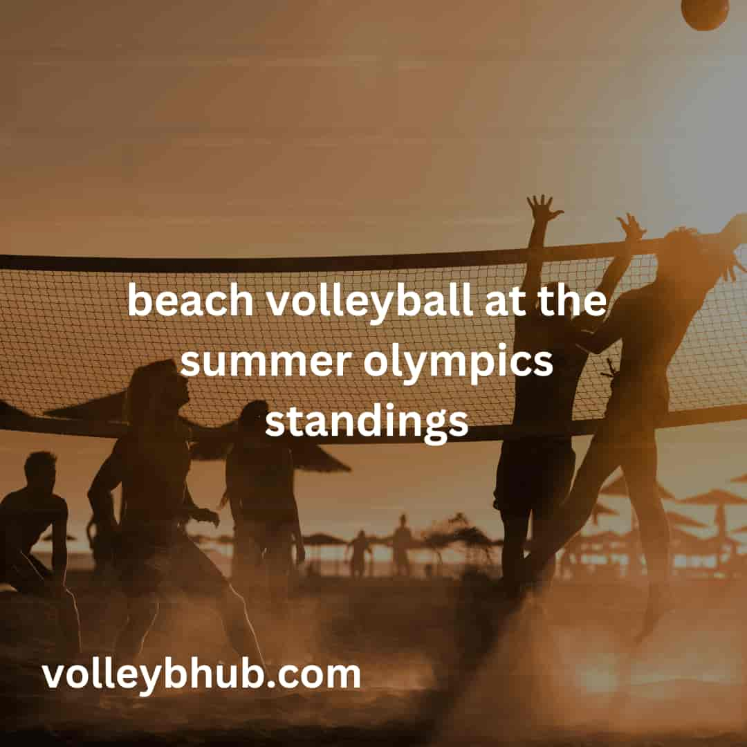 beach volleyball at the summer olympics standings