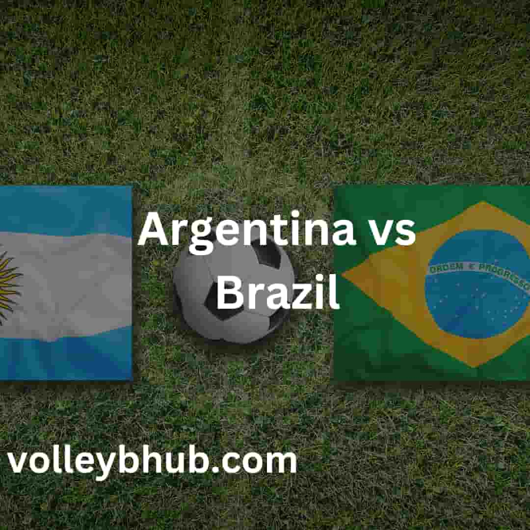 Argentina vs Brazil volleyball Match