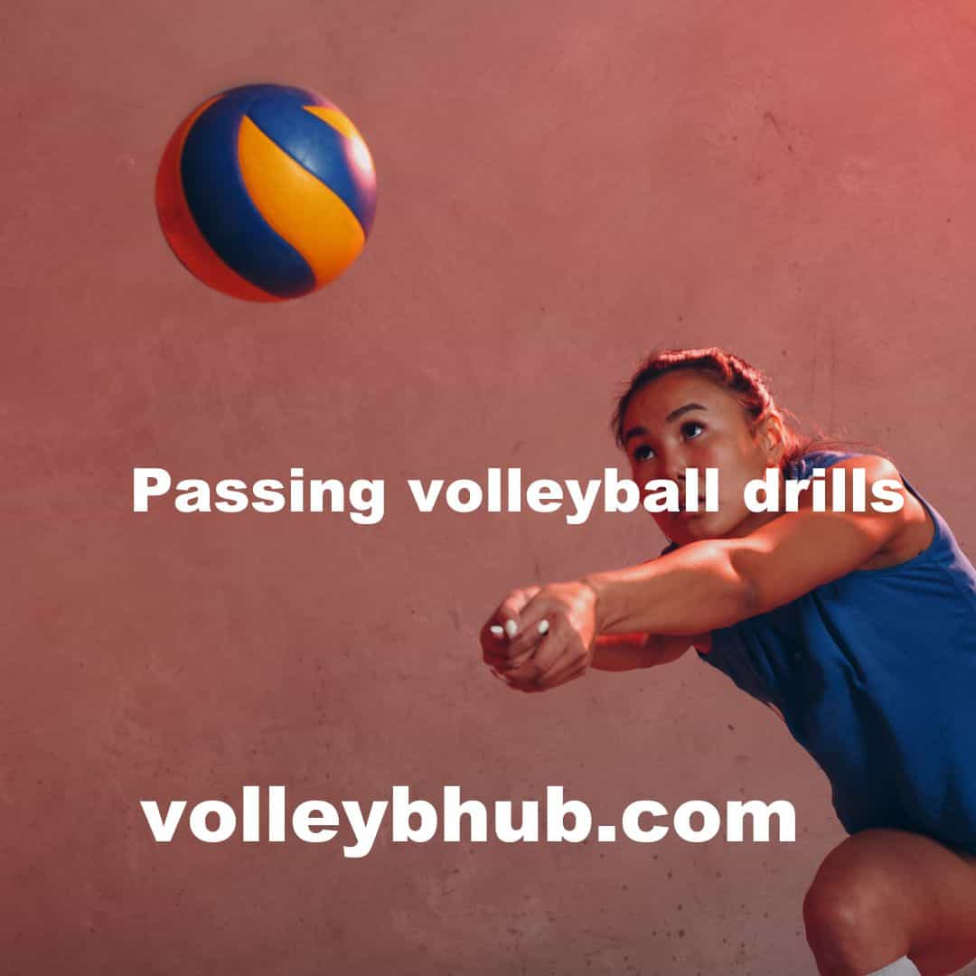 Passing volleyball drills