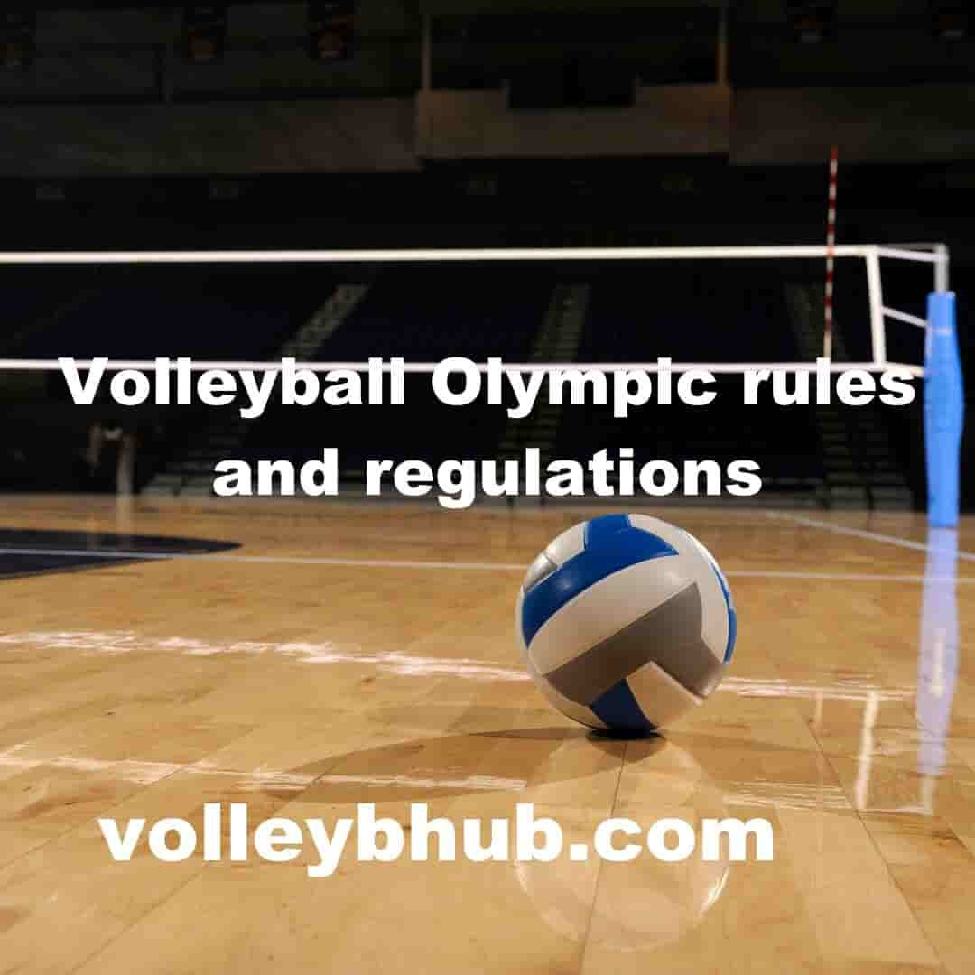 Volleyball Olympic rules and regulations